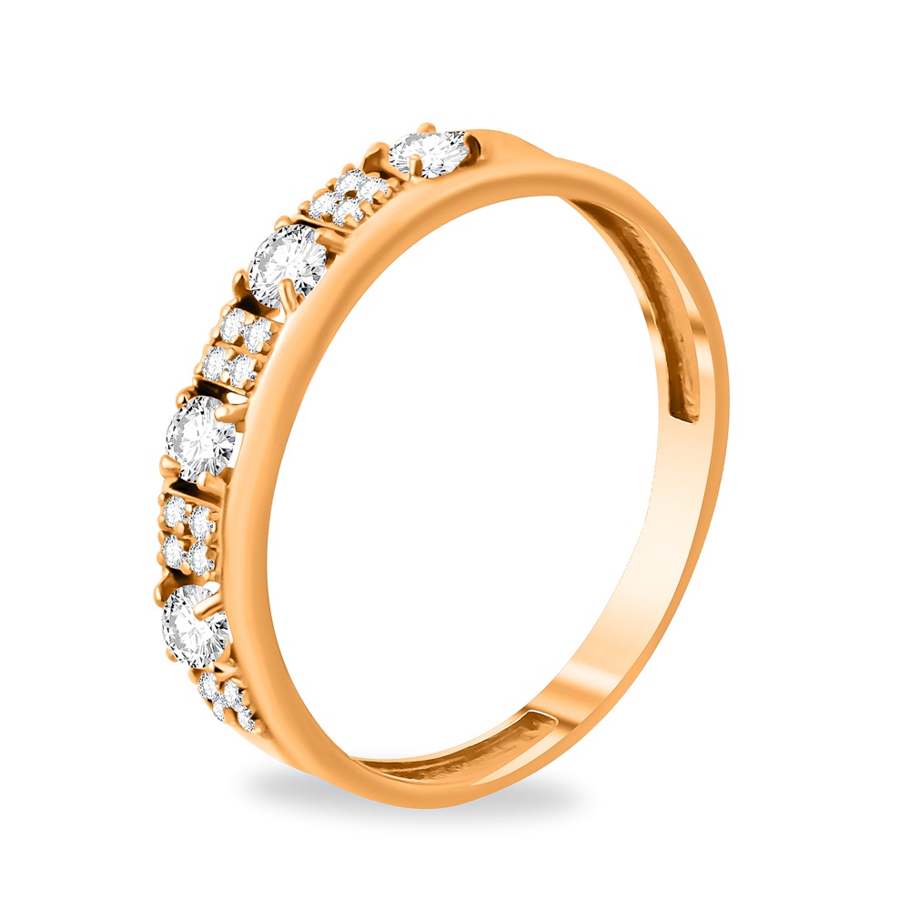 

Кольцо из серебра с фианитом р. , 585Gold 701012429, 701012429