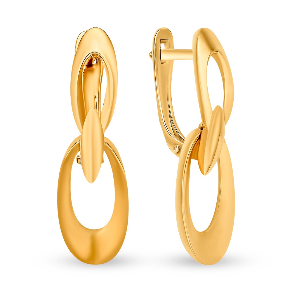 

Серьги подвески из серебра 585Gold 702010402, 702010402