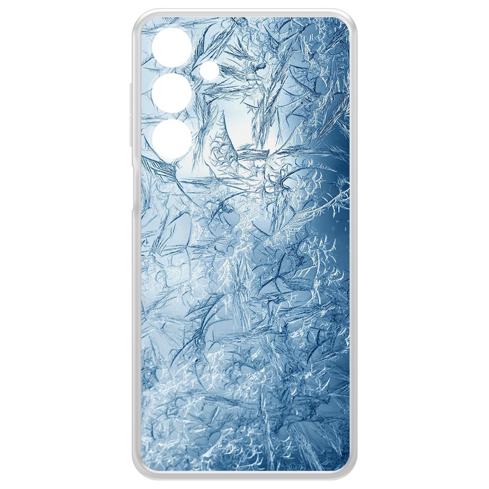 

Чехол-накладка Krutoff Clear Case Лед для Samsung Galaxy A16, Прозрачный