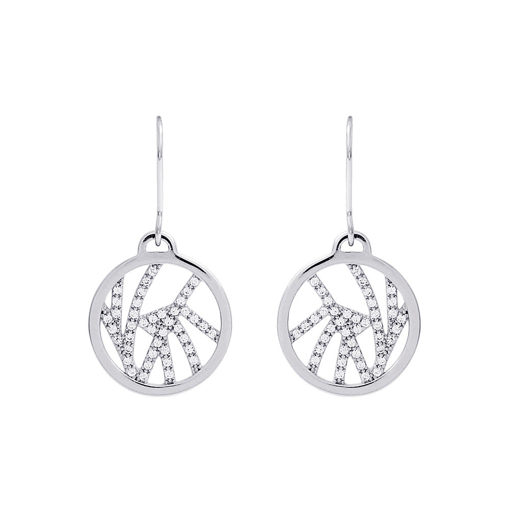 

Серьги из латуни Les Georgettes 7032630 16 08 000, фианит, 7032630 16 08 000