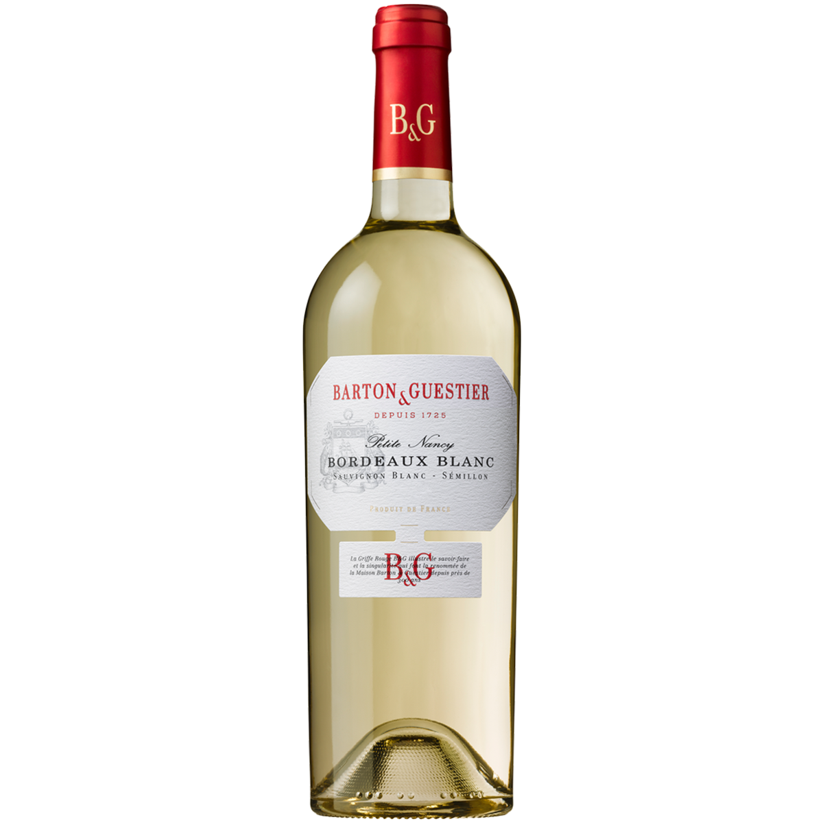 Вино Barton & Guestier Bordeaux Blanc белое сухое 750 мл