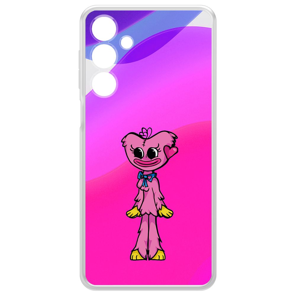 

Чехол-накладка Krutoff Clear Case Хаги Ваги - Киси Миси для Samsung Galaxy A16, Прозрачный
