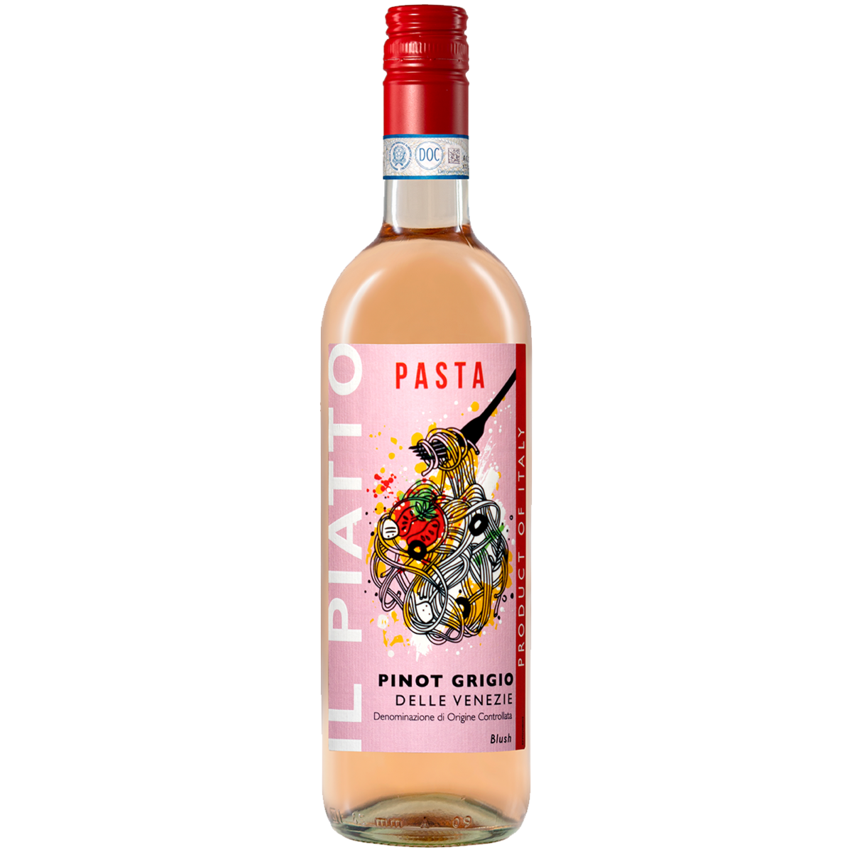 

Вино Il Piatto Pinot Grigio Blush розовое полусухое 0,75 л