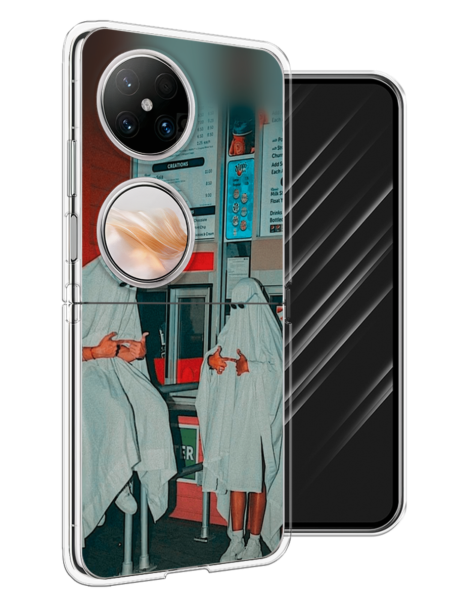 

Чехол Awog на Huawei Pocket 2 "Chillin Killin", Красный, 6123850-1