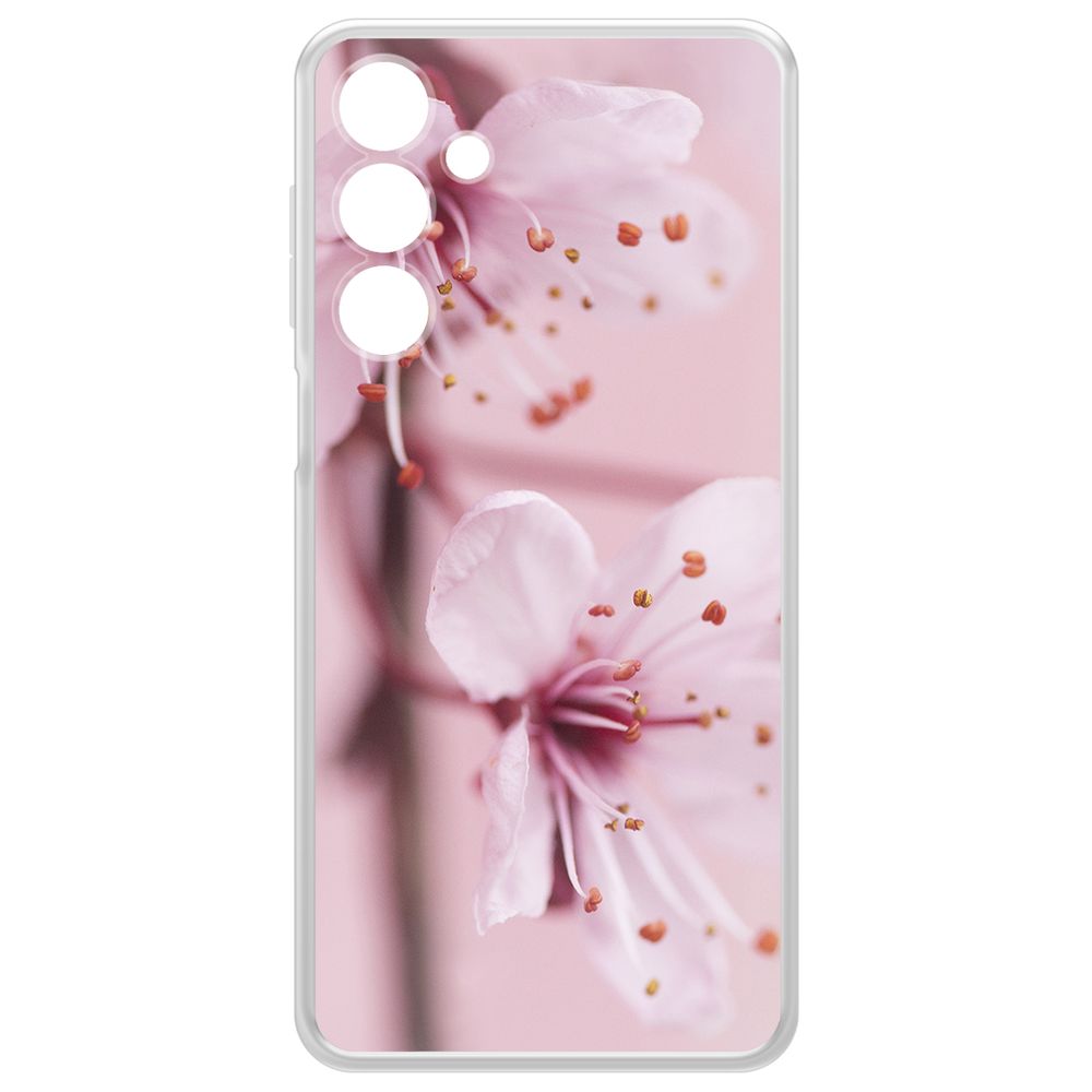 

Чехол-накладка Krutoff Clear Case Весна для Samsung Galaxy A16, Прозрачный