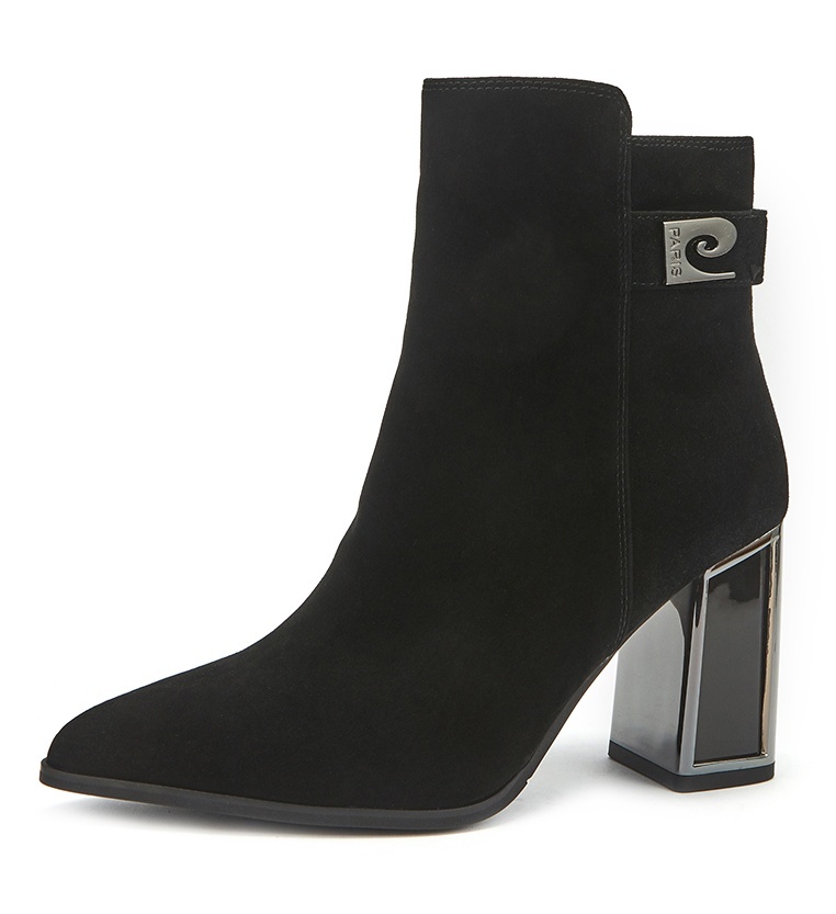 

Ботильоны женские Pierre Cardin JX24AW-12 черные 37.5 RU, Черный, JX24AW-12