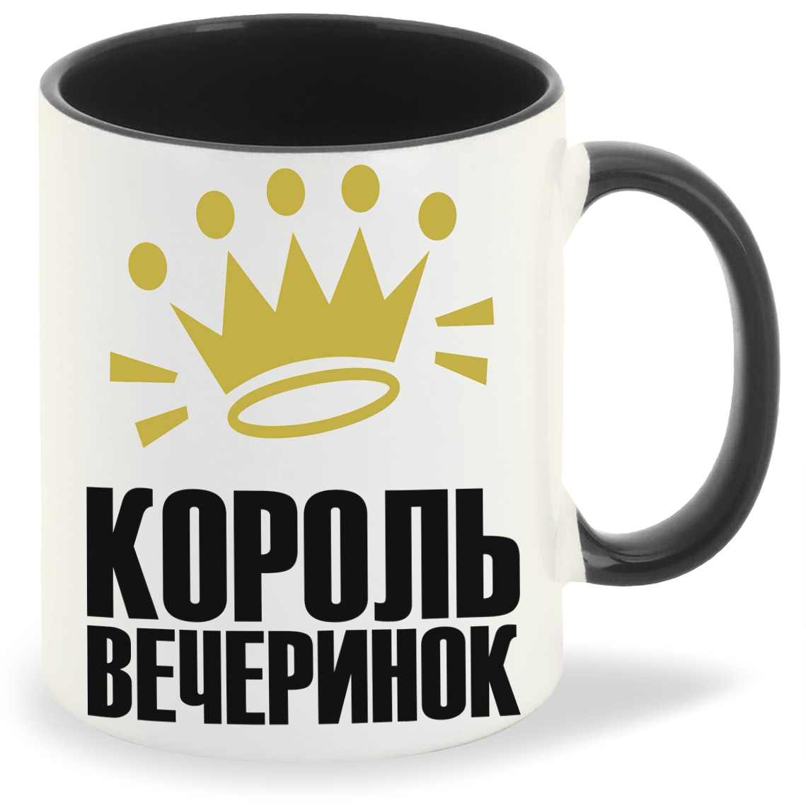 

Кружка CoolPodarok Король вечеринок, Король вечеринок