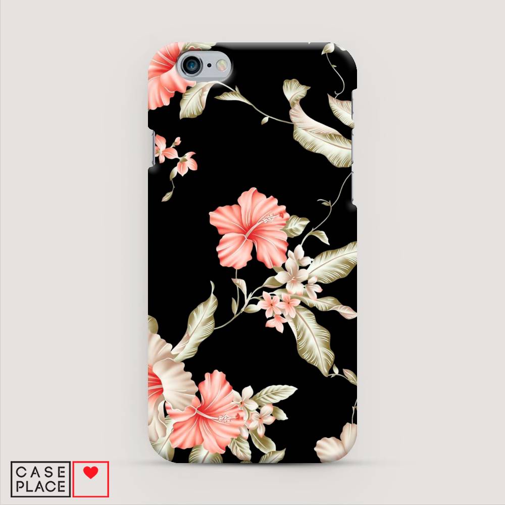 

Пластиковый чехол "Цветы на черном" на Apple iPhone 6S, 0104S20-6