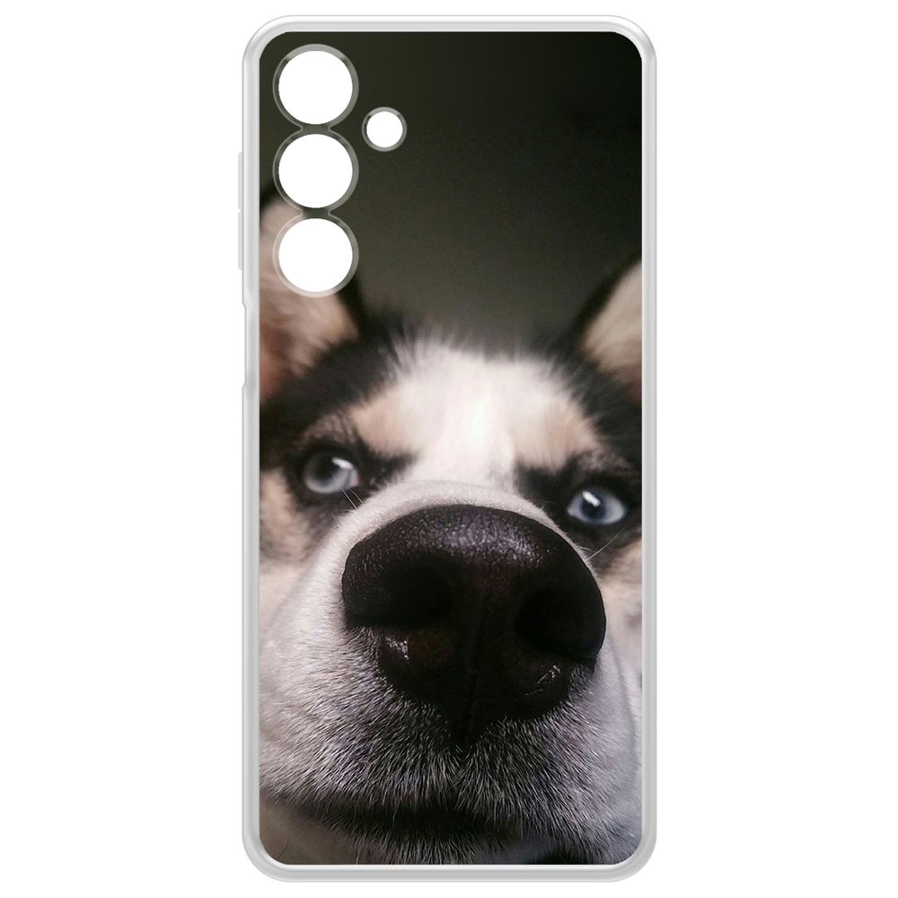 

Чехол-накладка Krutoff Clear Case Нос для Samsung Galaxy A16, Прозрачный