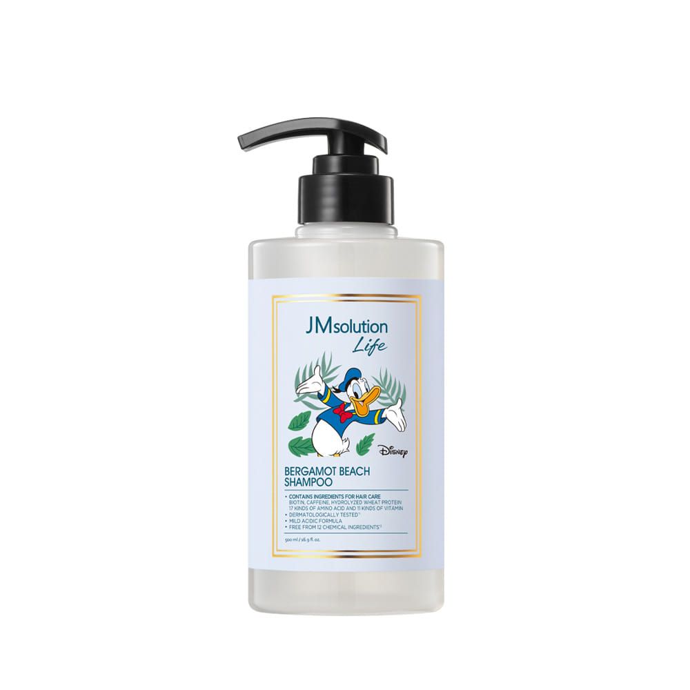 Шампунь JMsolution для волос с экстрактом бергамота Life Disney Bergamot Beach Shampoo клоран детокс шампунь с экстрактом водной мяты 200 мл