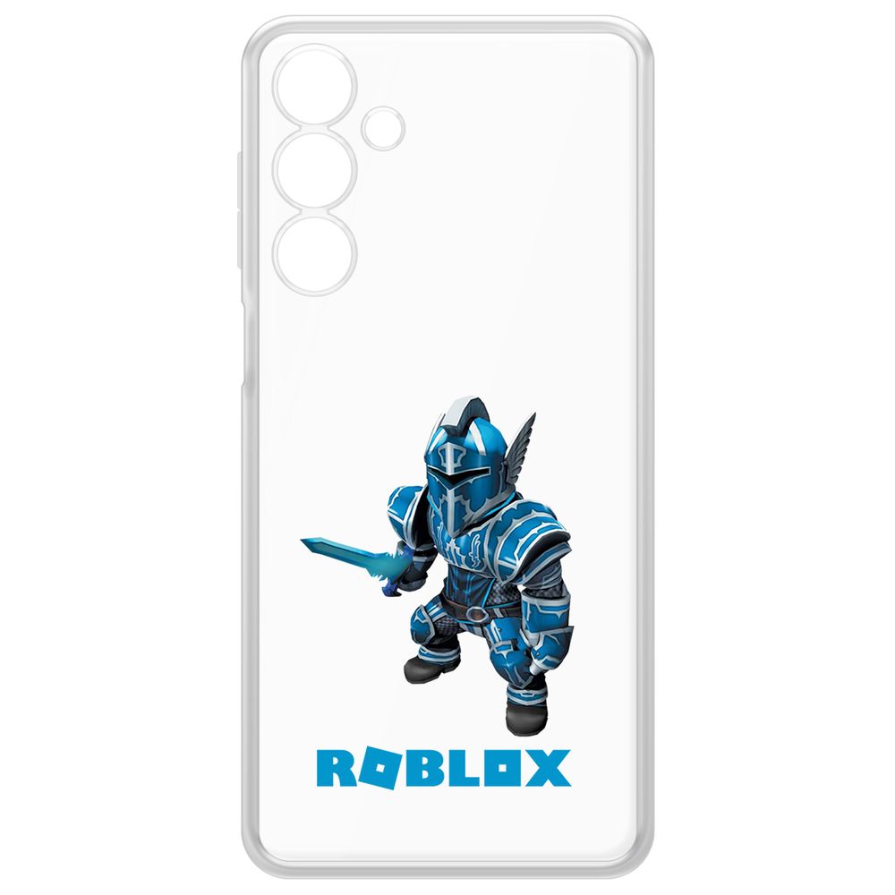 

Чехол-накладка Krutoff Clear Case Roblox-Рыцарь Алар для Samsung Galaxy A16, Прозрачный