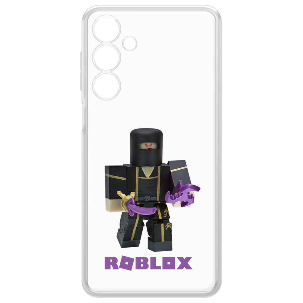 

Чехол-накладка Krutoff Clear Case Roblox-Ниндзя Ассасин для Samsung Galaxy A16, Прозрачный