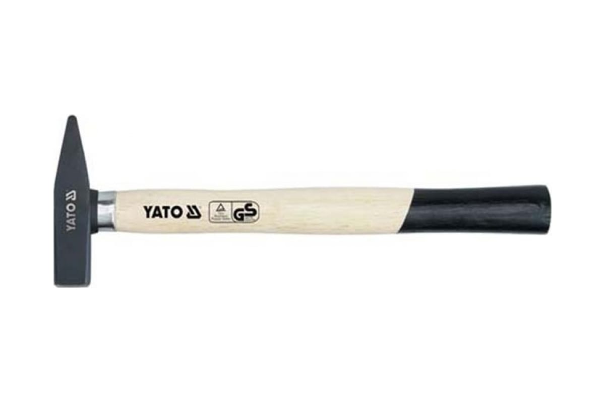 фото Молоток слесарный с деревянной ручкой 400 г yato
