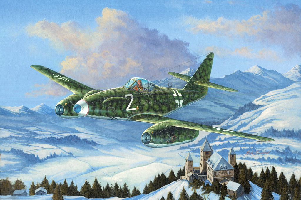 

Сборная модель HobbyBoss 1/48 Самолет Me 262 A-1a/U3 80371