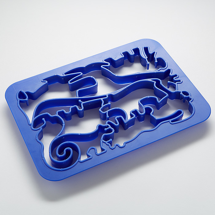 

Форма для печенья Webber BE-4421 28,5х20,5х2см. прямоугол. "Животные" силикон(х48)