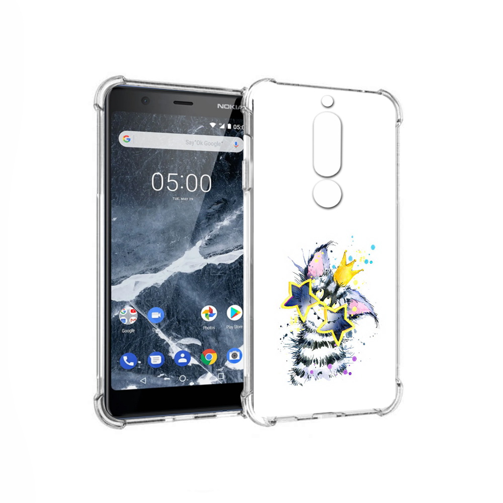 

Чехол MyPads Tocco для Nokia 5.1 Мартовский Нуся (PT114144.121.114), Прозрачный, Tocco