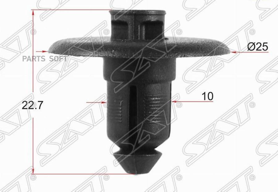 

SAT ST-KE-100 Клипса обшивки двери FORD/GM 1 шт. 1шт