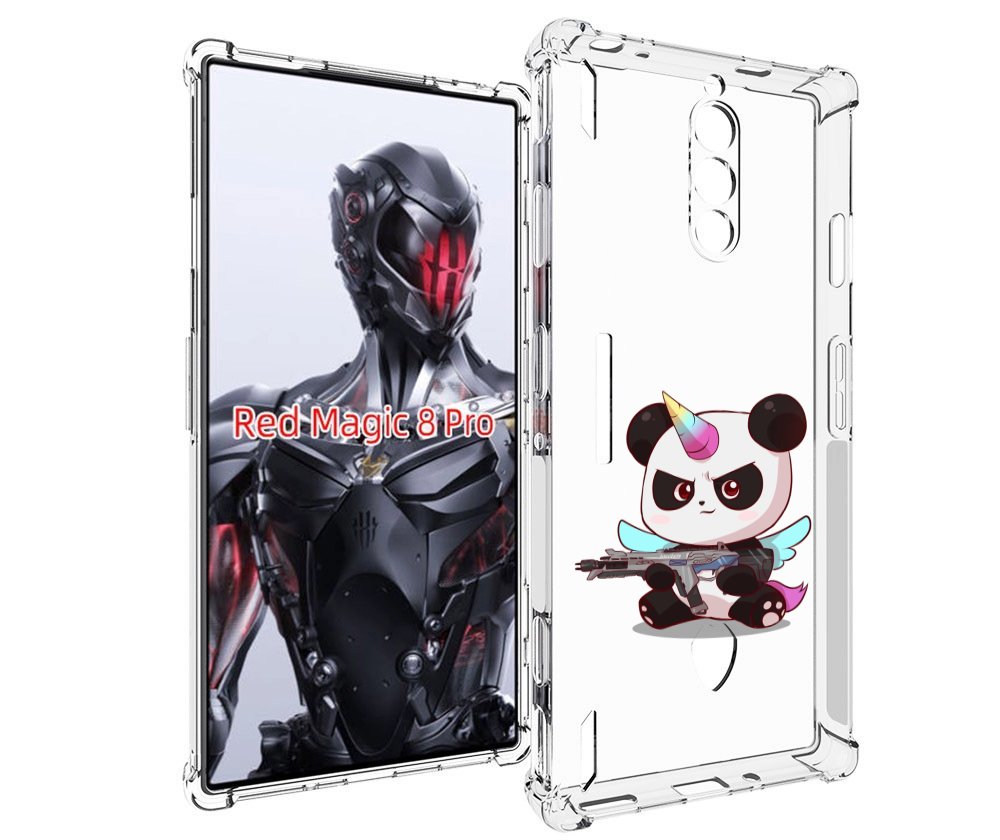 

Чехол MyPads панда-единорог детский для ZTE Nubia Red Magic 8 Pro / Red Magic 8 Pro Plus, Tocco