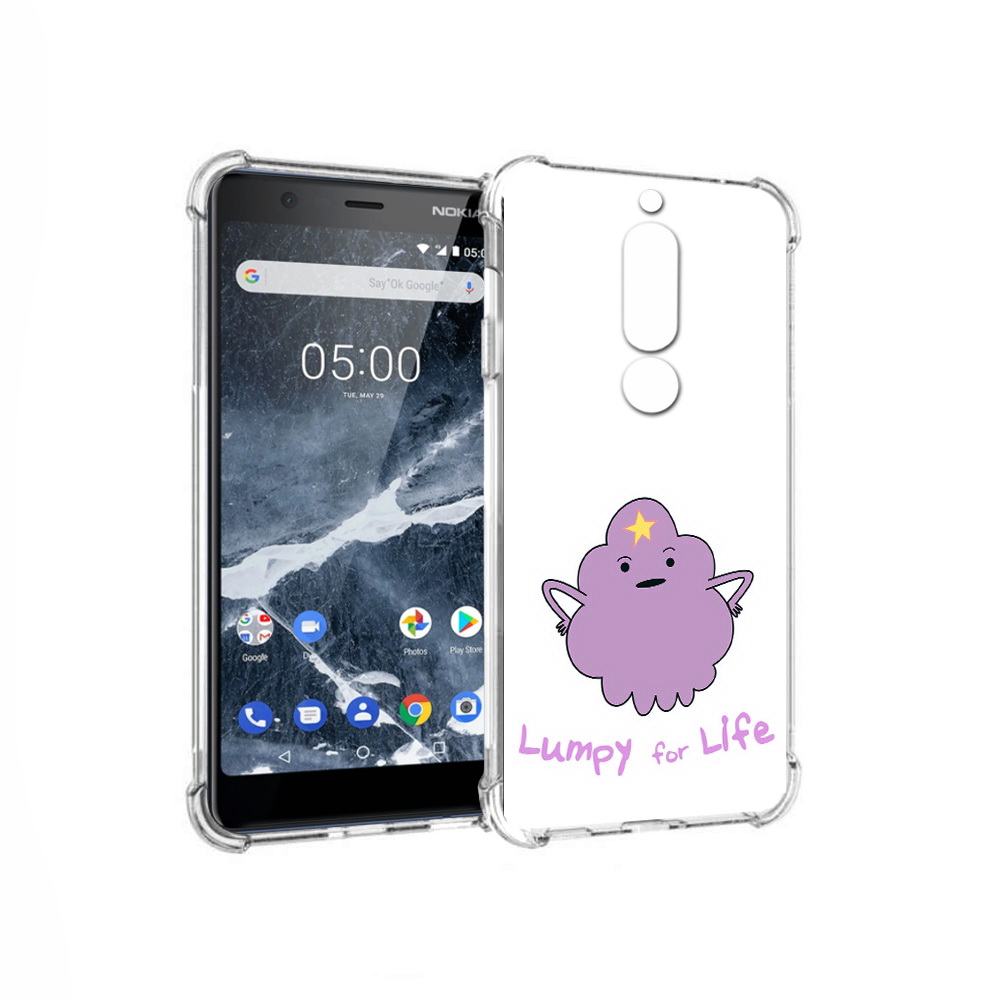 Чехол MyPads Tocco для Nokia 5.1 Принцесса пупырчатого королевства (PT114144.121.139)
