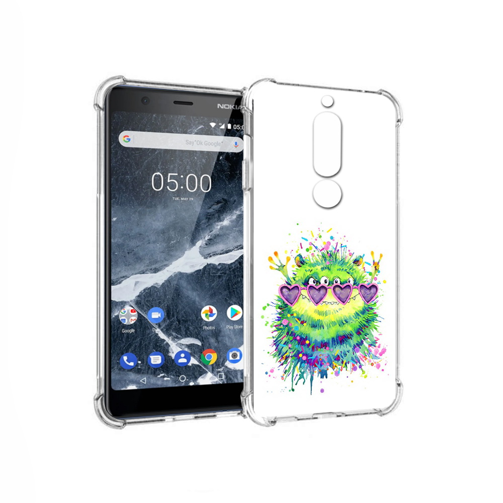 

Чехол MyPads Tocco для Nokia 5.1 Пушистый персонаж (PT114144.121.142), Прозрачный, Tocco