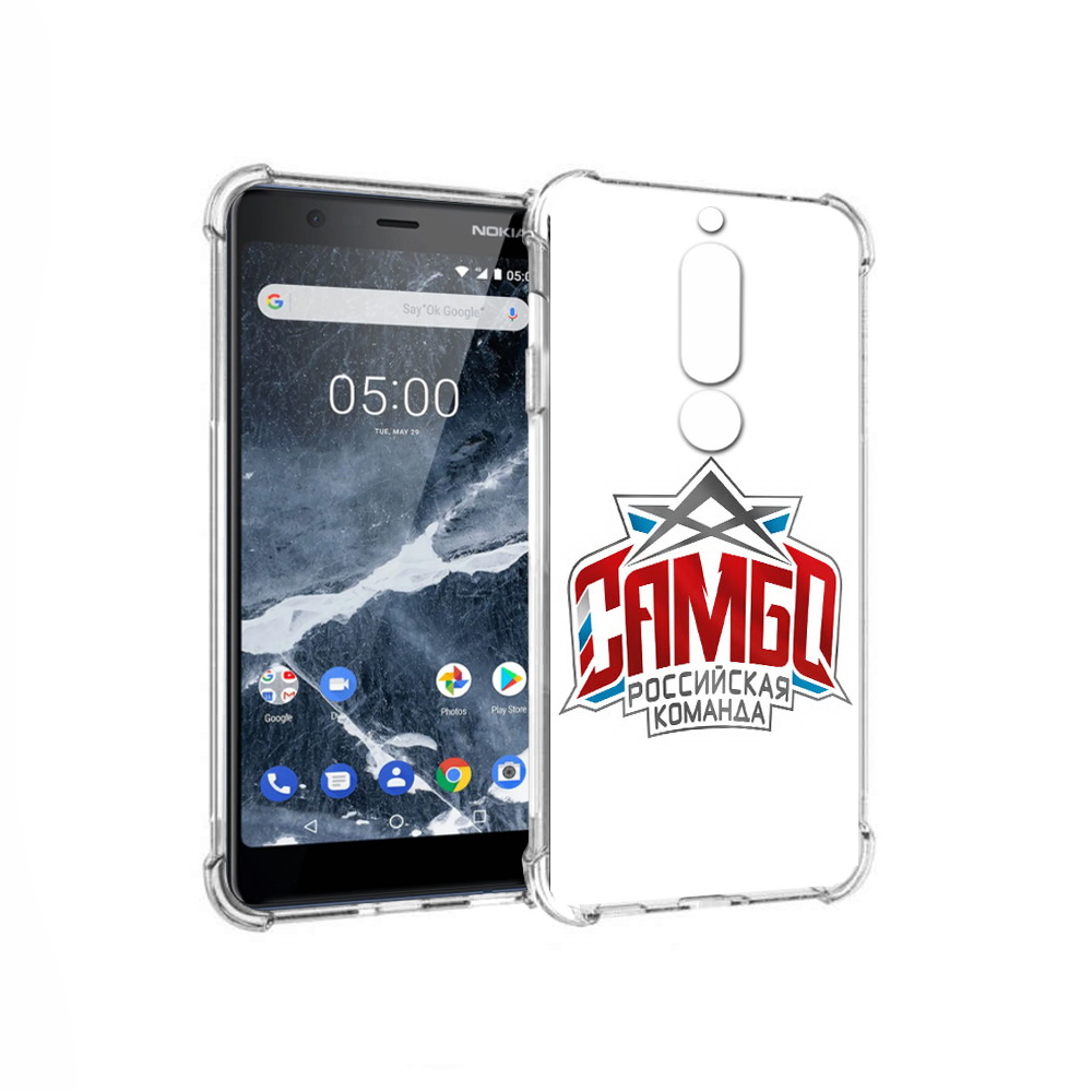 

Чехол MyPads Tocco для Nokia 5.1 Самбо (PT114144.121.154), Прозрачный, Tocco