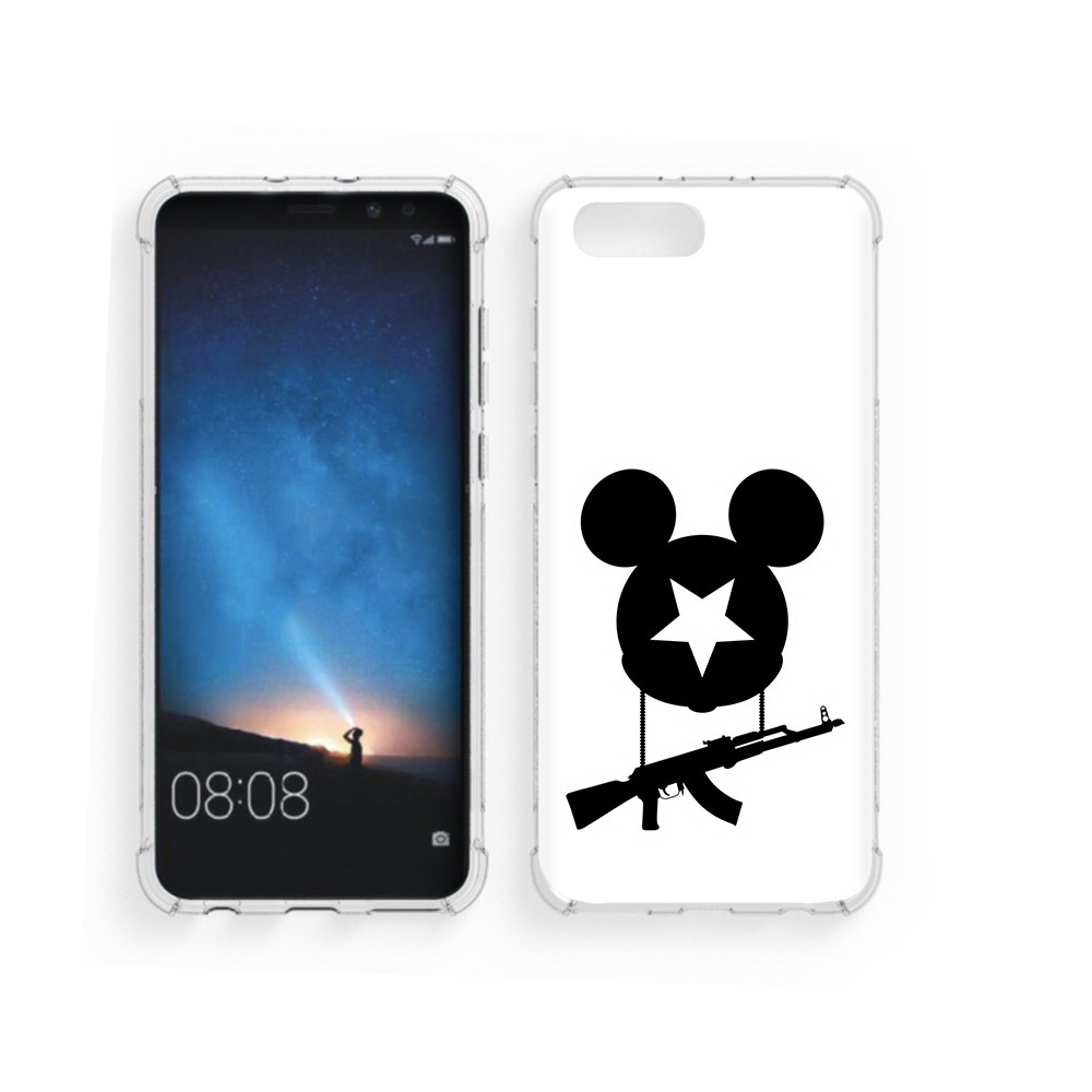 

Чехол MyPads Tocco для Honor V10 АК Микки (PT98539.62.26), Прозрачный, Tocco