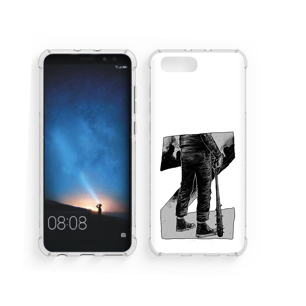 

Чехол MyPads Tocco для Honor V10 воин черно белый (PT98539.62.265), Tocco