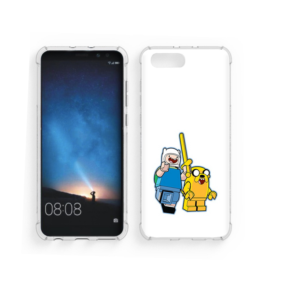 Чехол MyPads Tocco для Honor V10 время приключений лего (PT98539.62.274)