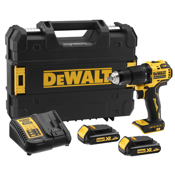 Акк. ударная дрель-шуруповерт DeWALT DCD709S2T 18 В, кейс TSTAK