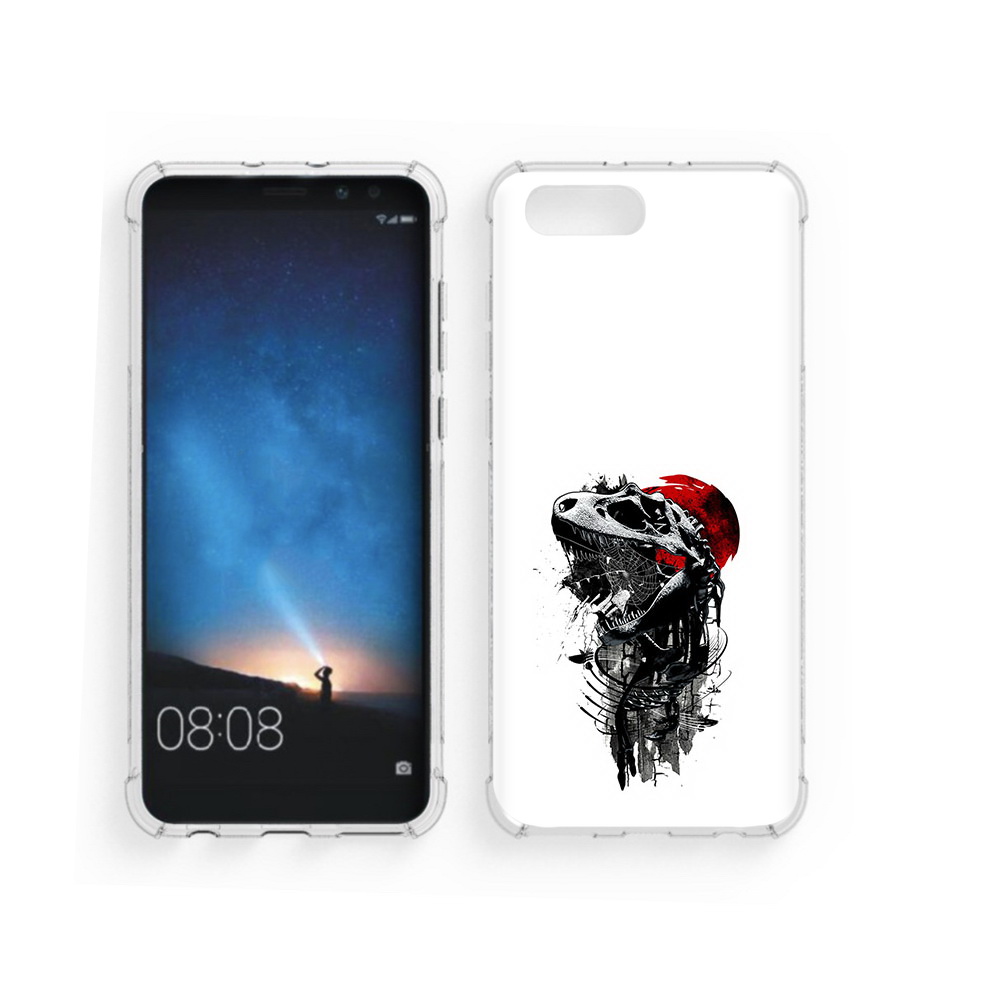 

Чехол MyPads Tocco для Honor V10 вымерший динозавр (PT98539.62.284), Прозрачный, Tocco