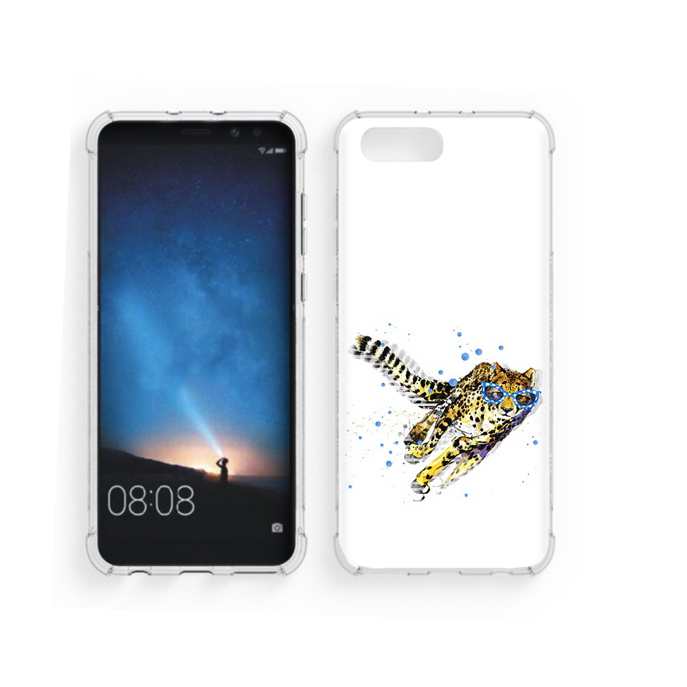 

Чехол MyPads Tocco для Honor V10 гепард в очках (PT98539.62.287), Прозрачный, Tocco