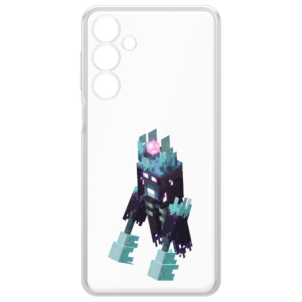 

Чехол-накладка Krutoff Clear Case Minecraft-Несчастный Призрак для Samsung Galaxy A16, Прозрачный