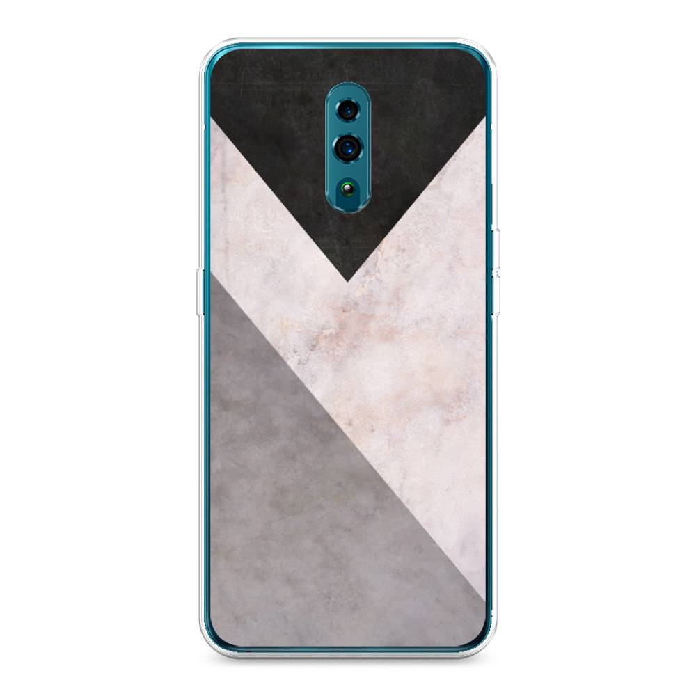 

Чехол Awog на Oppo Reno "Геометричный мрамор", Разноцветный, 250750-3