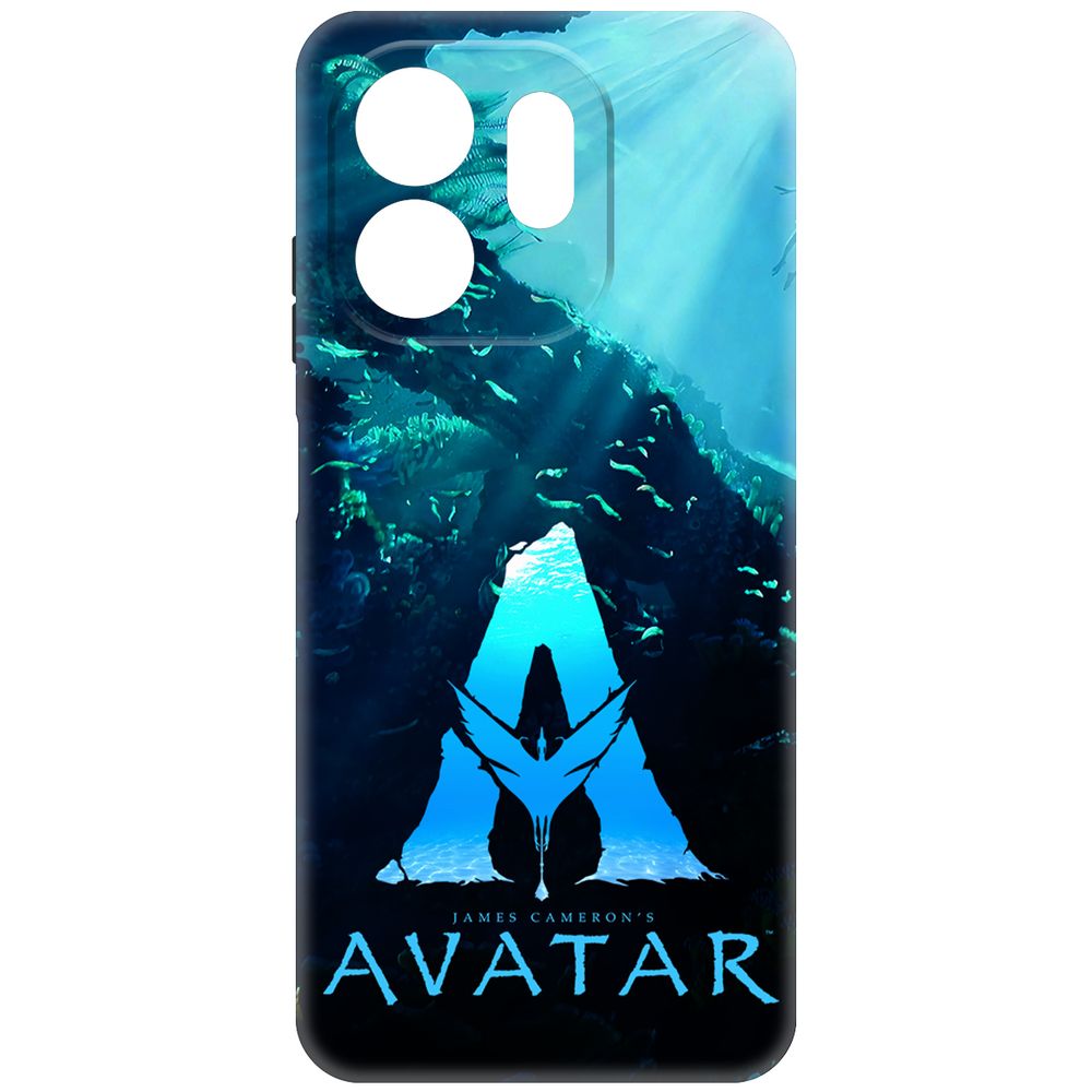 

Чехол-накладка Krutoff Soft Case Аватар - Цветное лого для INFINIX Smart 9 черный