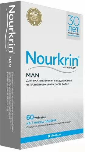 Купить Нуркрин Scanpharm для мужчин таблетки 60 шт.