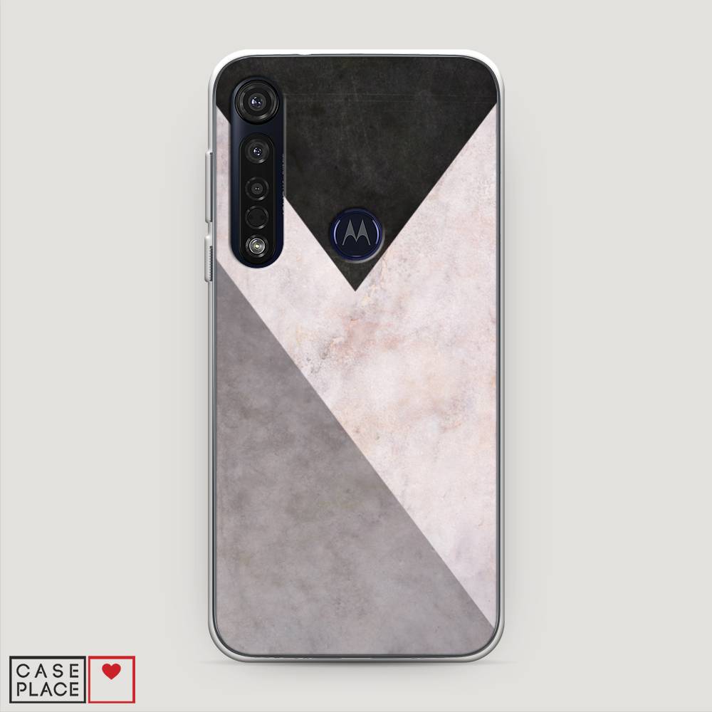 

Чехол Awog на Motorola Moto G8 Plus "Геометричный мрамор", Разноцветный, 241450-3