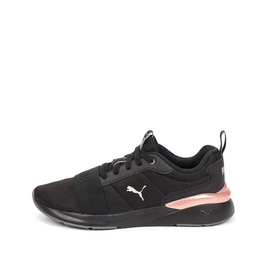 

Кроссовки женские PUMA Rose Plus 374897 09 черные 39 RU, Черный, Rose Plus