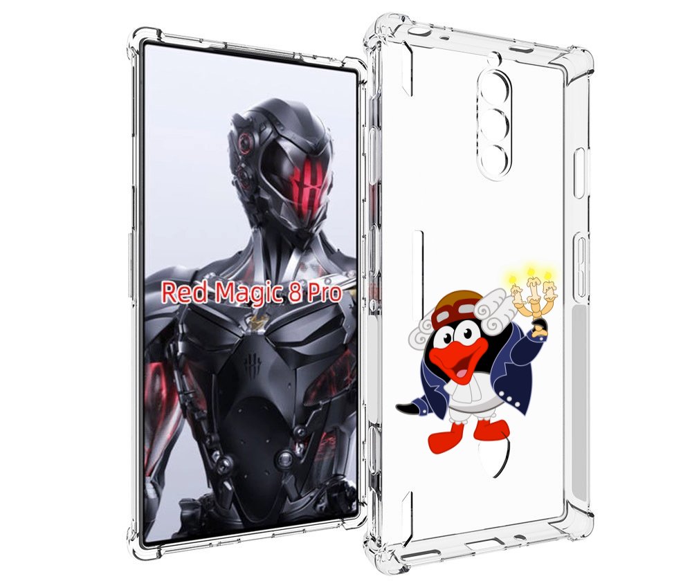 Чехол MyPads пин-графф для ZTE Nubia Red Magic 8 Pro / Red Magic 8 Pro Plus
