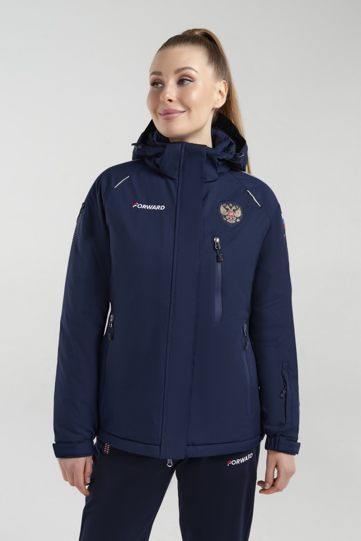 

Куртка женская Forward w03110g-nn222 синяя 2XL, w03110g-nn222