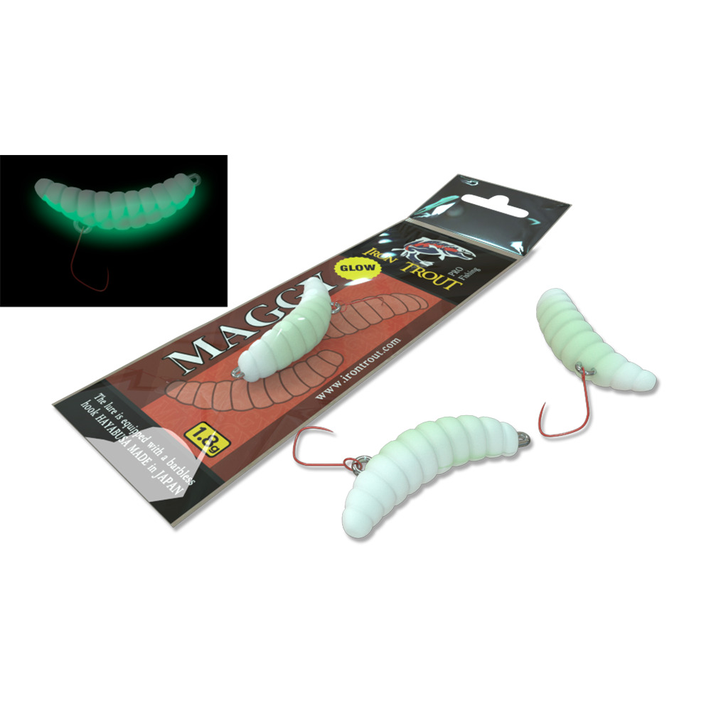 

Приманка Iron Trout MAGGY 30 мм 1.8 гр #002 Glow (MG18002)