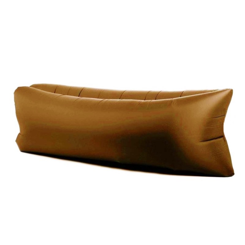 фото Надувной диван-лежак sunbed-mkb3379 (коричневый) nobrand