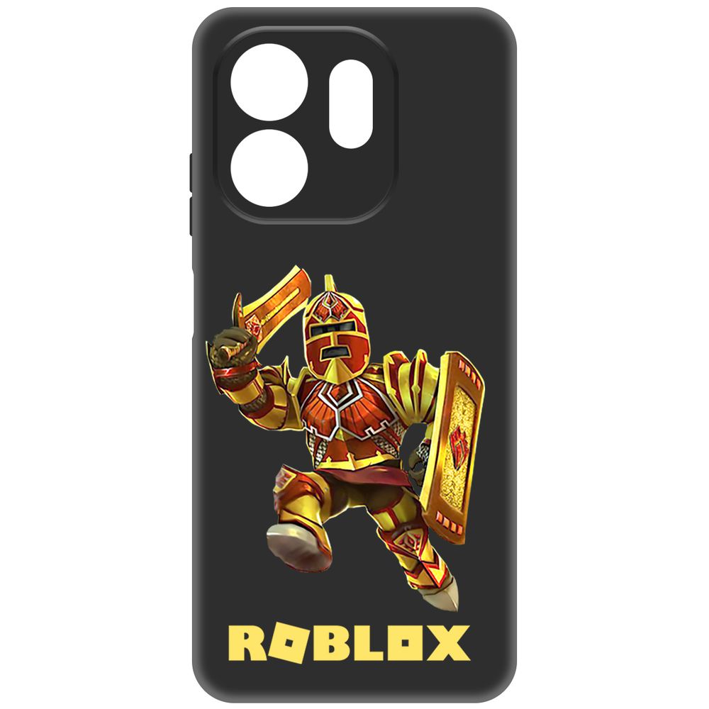 

Чехол-накладка Krutoff Soft Case Roblox-Рэдклифф для INFINIX Smart 9 черный