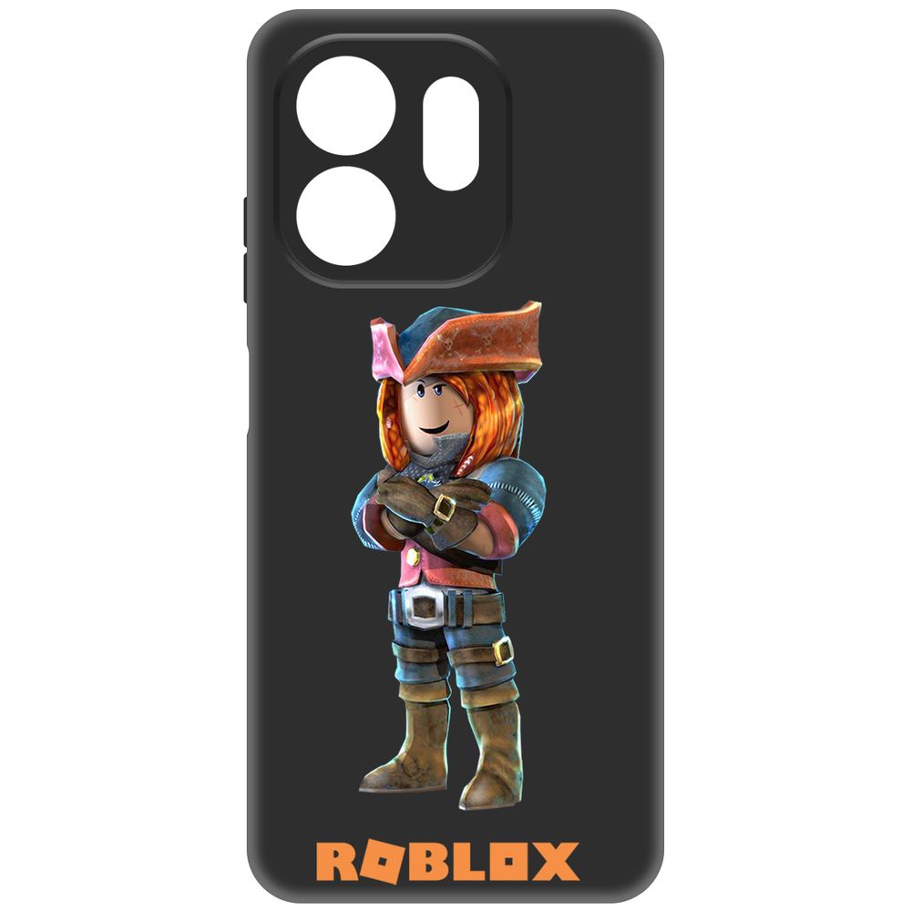 

Чехол-накладка Krutoff Soft Case Roblox-Эзебель для INFINIX Smart 9 черный