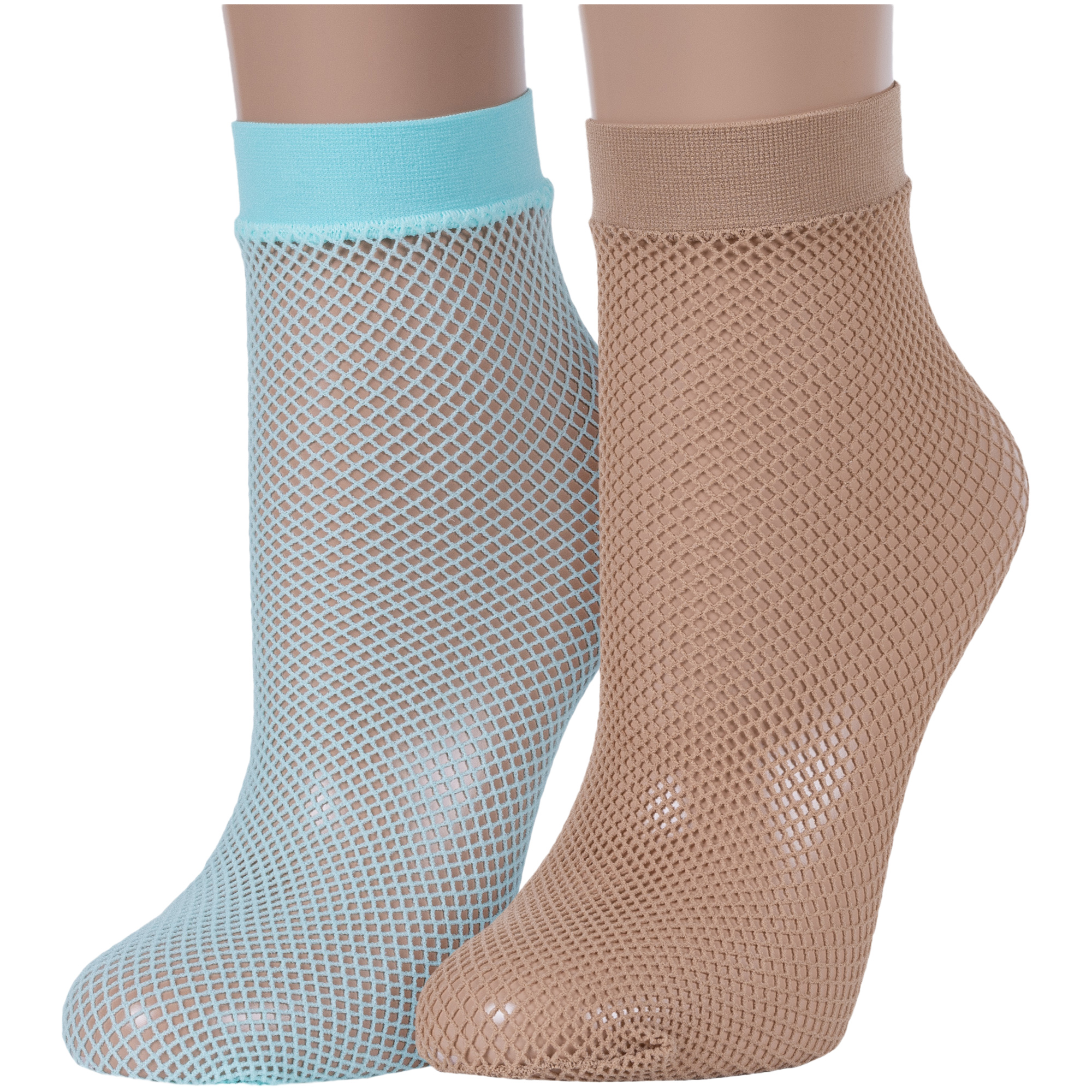 Комплект носков женских NOSMAG 2-17С-177СП разноцветных 23-25