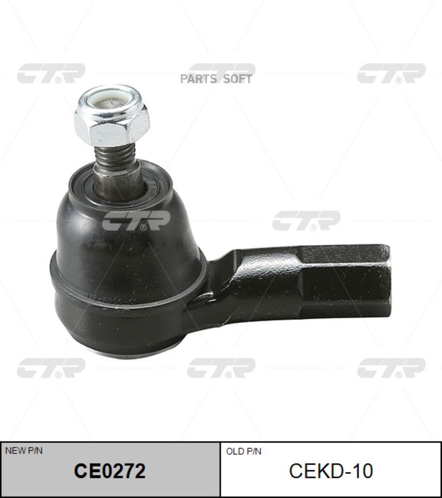 

Наконечник рулевой тяги Заменен на CE0272 DAEWOO: NUBIRA 97-02, LEGANZA 99-02, CTR CEKD-10