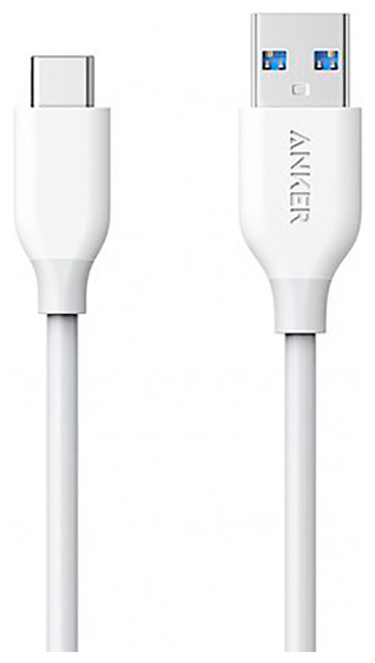 фото Кабель lightning - usb anker a8163 60w a3.0->c 0.9м wt 0.9 м белый