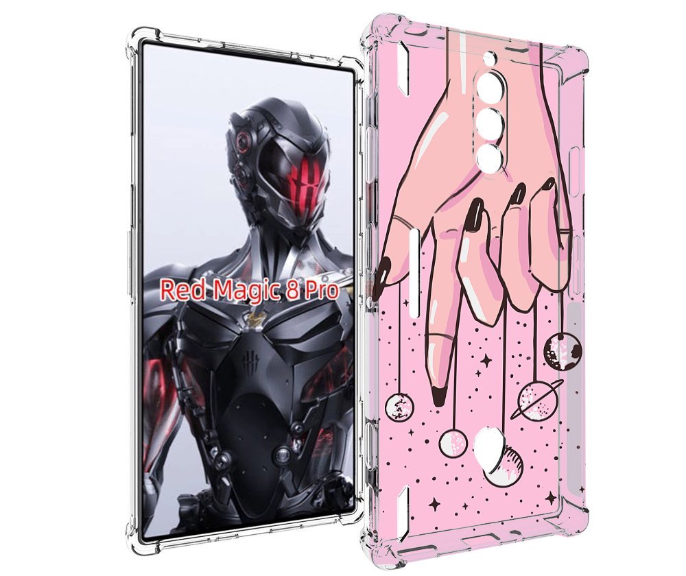 

Чехол MyPads планеты-на-пальцах для ZTE Nubia Red Magic 8 Pro / Red Magic 8 Pro Plus, Tocco