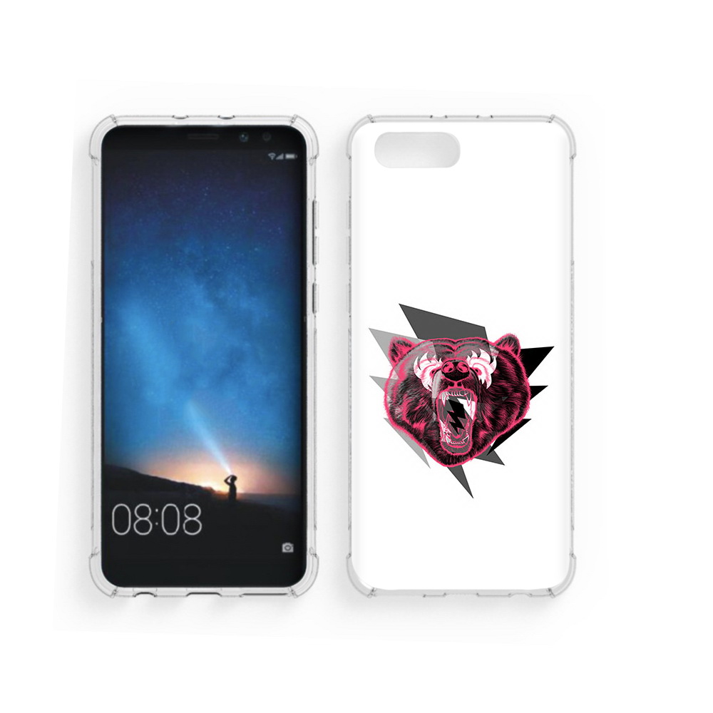 

Чехол MyPads Tocco для Honor V10 грозовой медведь (PT98539.62.301), Прозрачный, Tocco