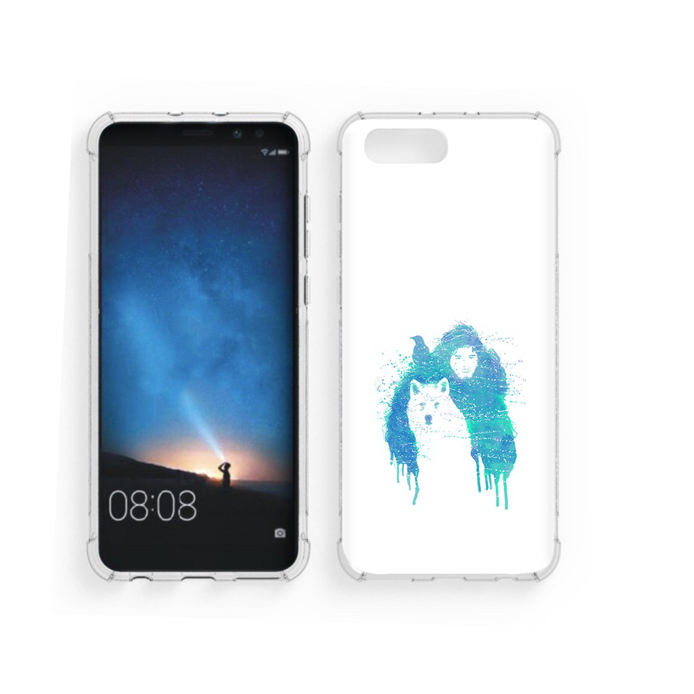 

Чехол MyPads Tocco для Honor V10 джон сноу (PT98539.62.323), Прозрачный, Tocco