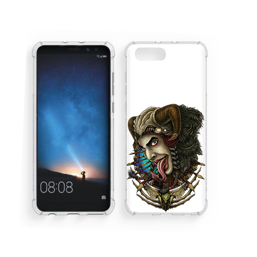 

Чехол MyPads Tocco для Honor V10 длинный язык (PT98539.62.330), Прозрачный, Tocco